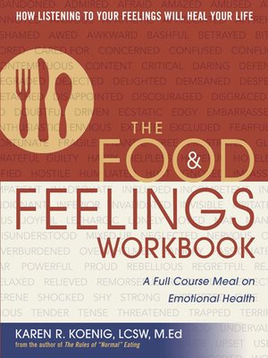 cover image of The Food and Feelings Workbook